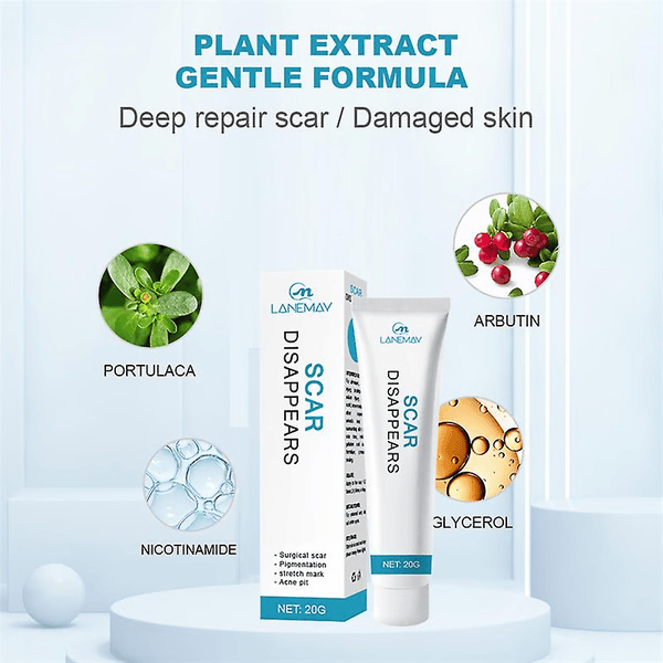 Scar Removal Cream Repair Stretch Marks Burn Acne Surgical Acne Scar Ointment Herbal Treatment Gel