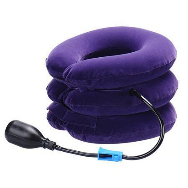 Adjustable Neck Brace Pillow with Air Pump – Perfect Pain Relief
