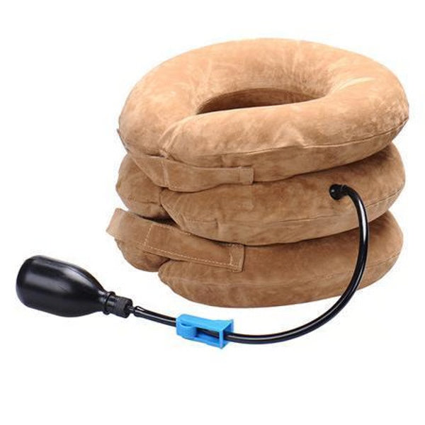 Adjustable Neck Brace Pillow with Air Pump – Perfect Pain Relief