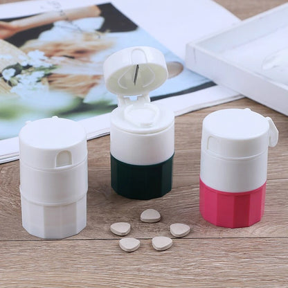 Smart 2-in-1 Pill Grinder & Splitter – Effortless Medication Management