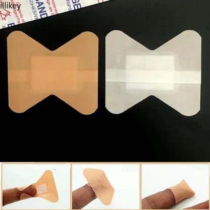 Finger Waterproof Bandage, Breathable First Aid Wound Dressing & Medical Tape Plaster