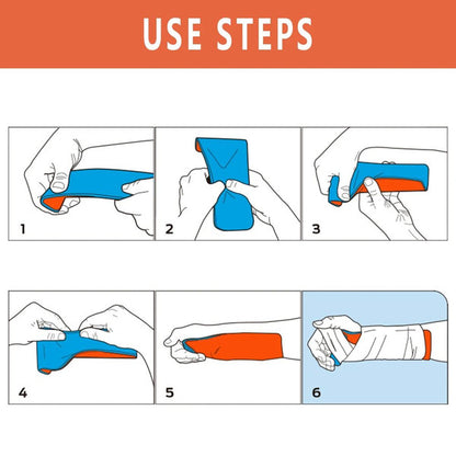 Emergency Kit Essential, CARBOU Universal Aluminum Splint Roll for First Aid, Outdoor Travel, Medical Bone