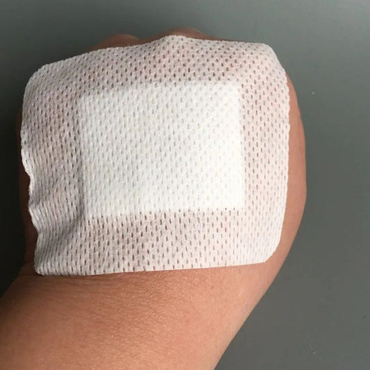 Hypoallergenic Non-Woven Medical Adhesive Wound Dressing, Large First Aid Bandage for Cuts, Burns & Post-Surgical Care
