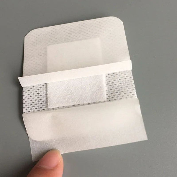 Hypoallergenic Non-Woven Medical Adhesive Wound Dressing, Large First Aid Bandage for Cuts, Burns & Post-Surgical Care