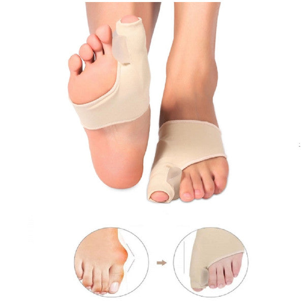 1 Pair Big Toe Bunion Splint Straightener Corrector Foot Pain Relief Hallux Valgus